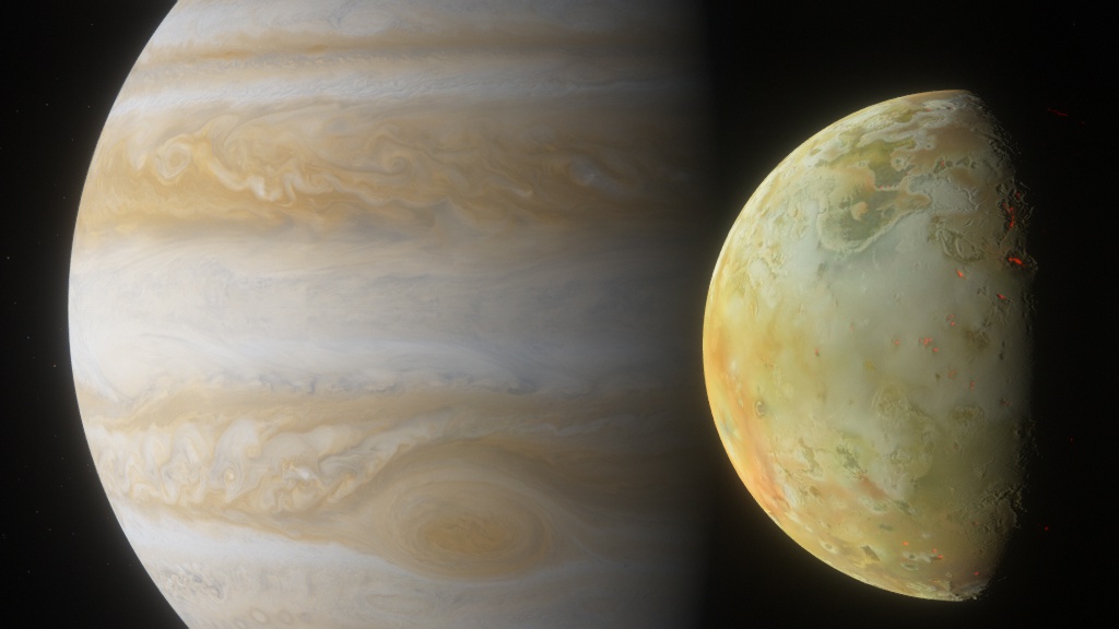 Jupiter sharpness compare: Original