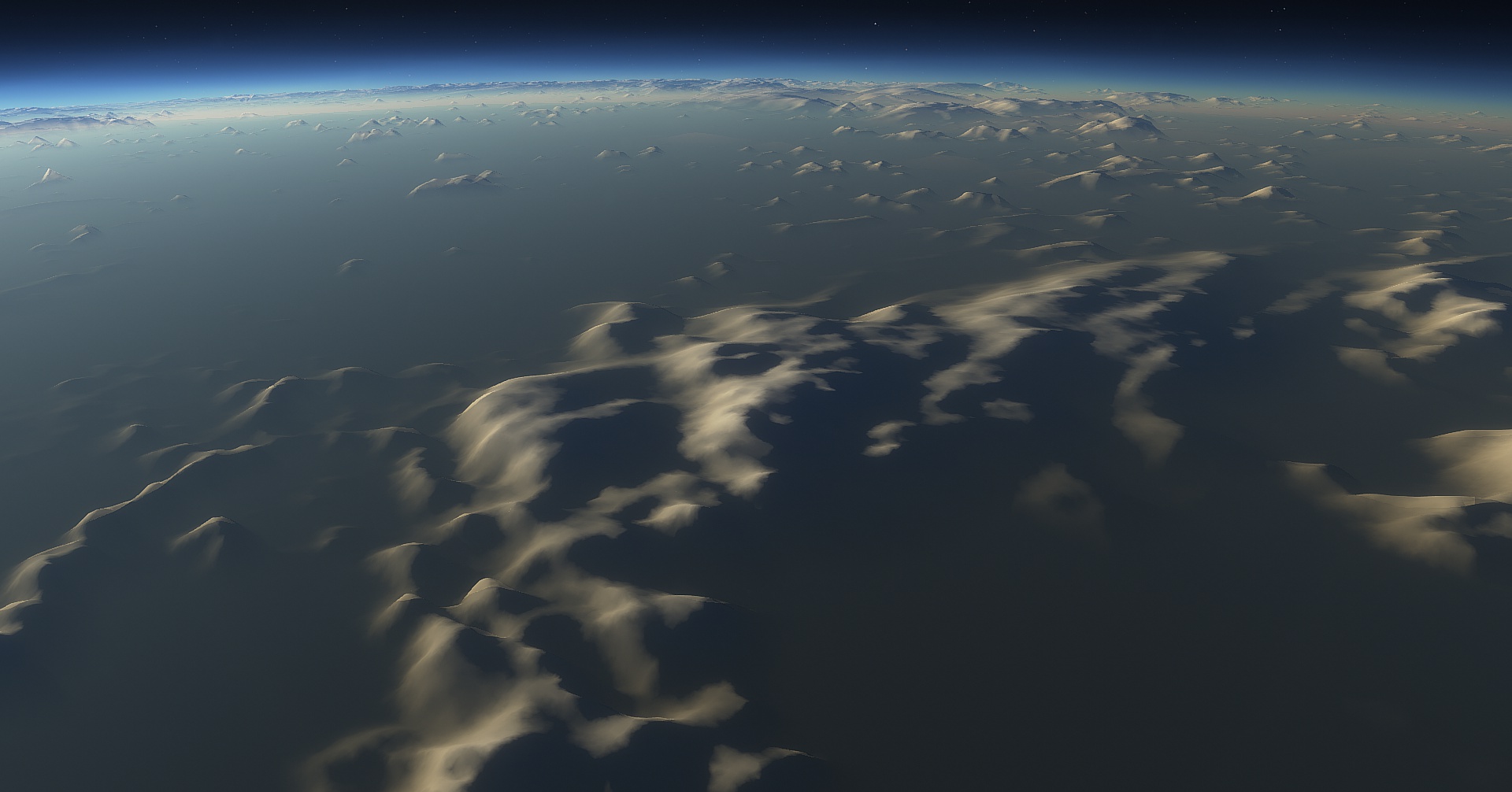 Clouds subsurface scattering: Before